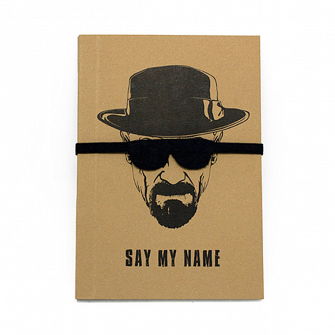 Блокнот "Heisenberg note - Say my name" A6