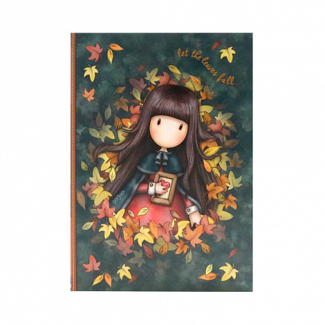 Папка с зажимом и ручкой - Autumn Leaves