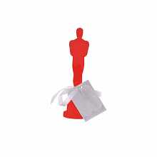 Открытка "Оскар" красная