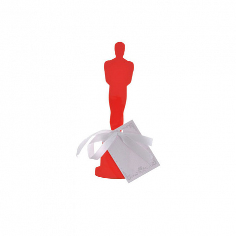 Открытка "Оскар" красная