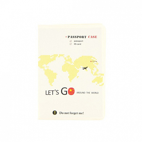 Обложка на паспорт "Lets Go China"