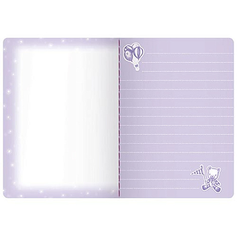 Мини блокнот со стикерами Fairground Stationery - First Prize