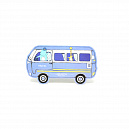 Открытка "Travel bus" Фиолетовый