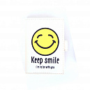 Кардхолдер "Keep Smile" Белый