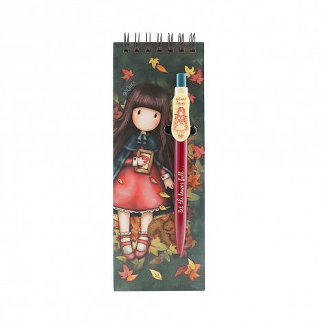 Блокнот с ручкой - Autumn Leaves