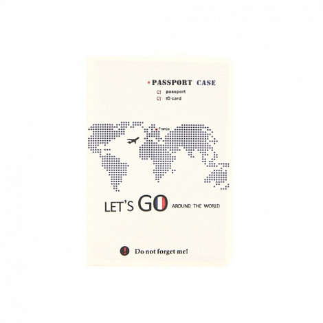 Обложка на паспорт "Lets Go France"
