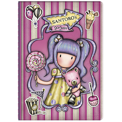 Мини блокнот со стикерами Fairground Stationery - First Prize