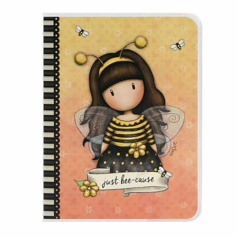 Тетрадь А6 в обложке - Bee-Loved (Just Bee-Cause)